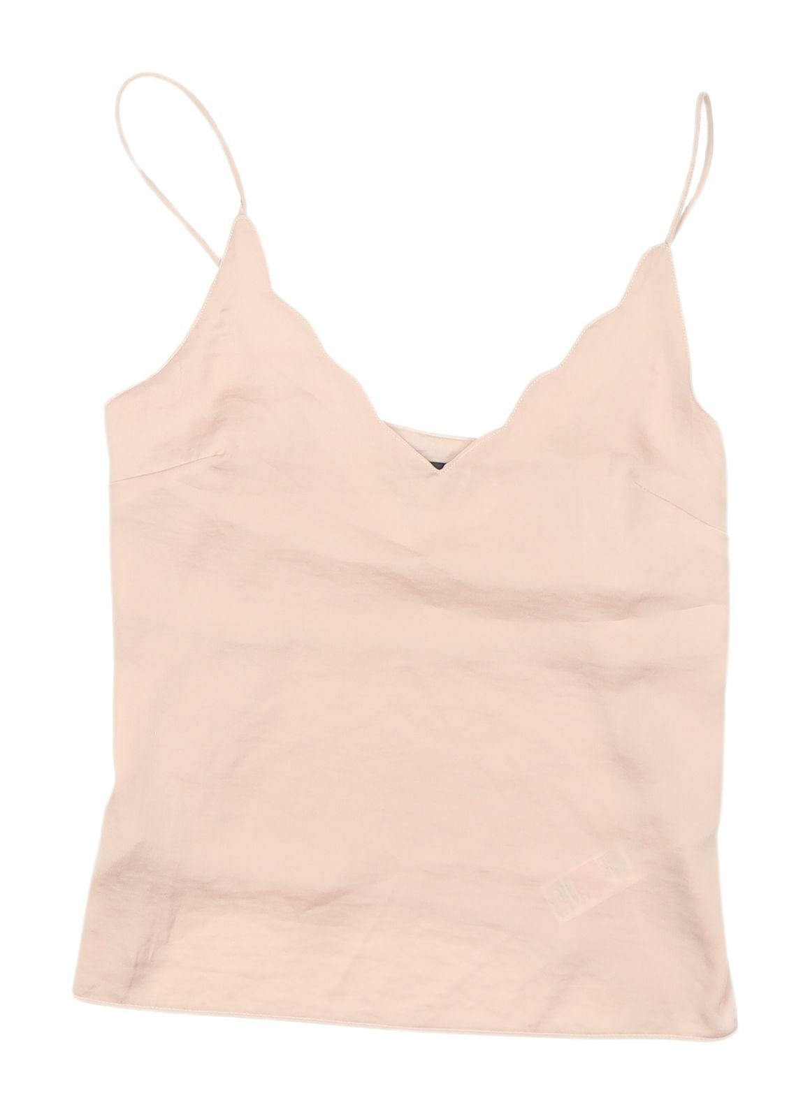 Topshop Women Beige Camisole Tank Top Size 8