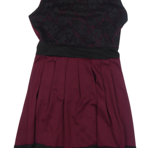 Izabel London Women Multicoloured Fit & Flare Dress Size 8