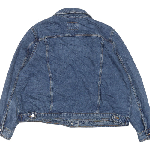 Marks and Spencer Women's Blue Denim Jacket Size 20