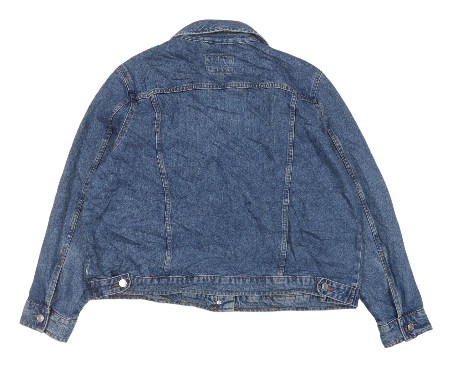 Marks and Spencer Women's Blue Denim Jacket Size 20