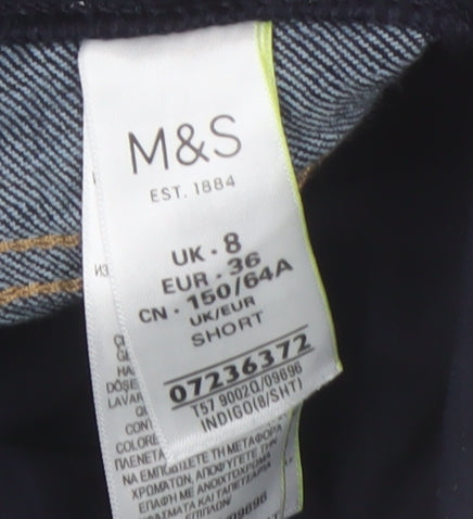Marks and Spencer Women's Blue Denim Jeans Size 8