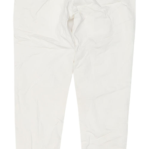 Marks & Spencer Women's White Canvas Jeans Size 8