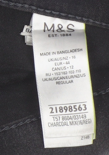 Marks and Spencer Women's Grey Jegging, Size 16