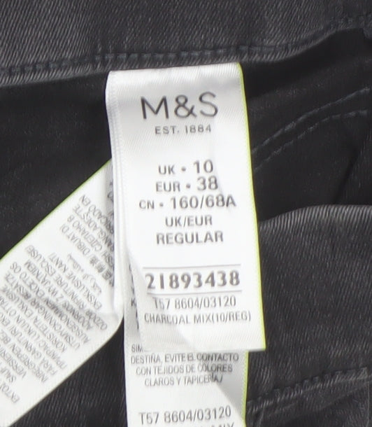 Marks & Spencer Women's Grey Jeggings Size 10