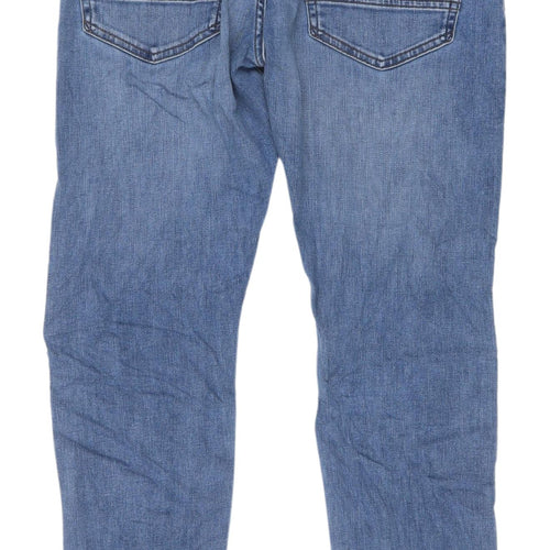 Marks and Spencer Men's Blue Slim Jeans Size 30