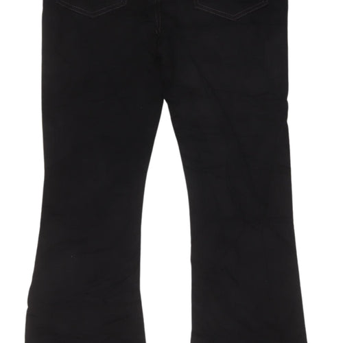 Marks and Spencer Women's Black Bootcut Jeans Size 10