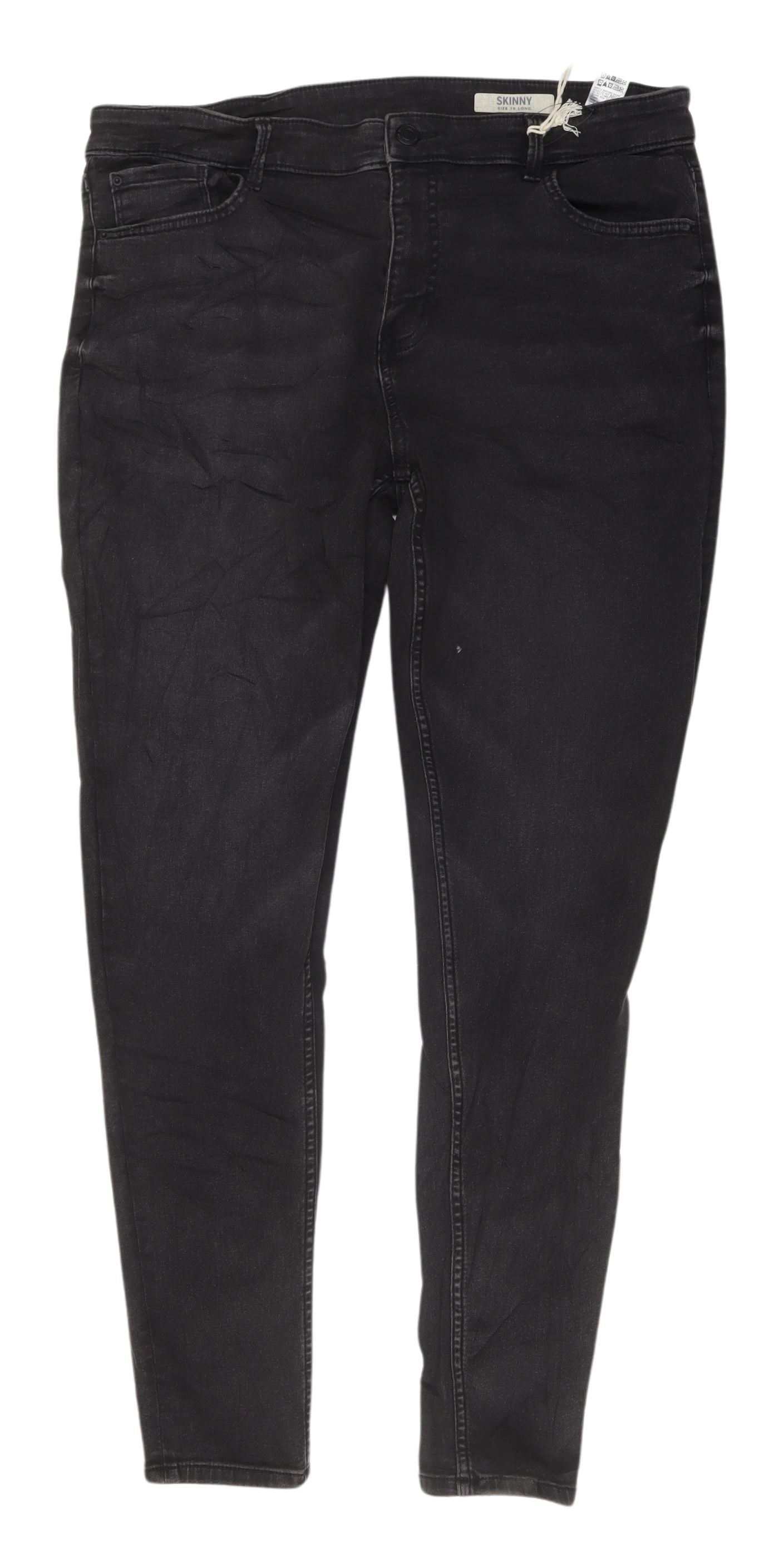 Marks and Spencer Women's Black Skinny Jeans Size 16