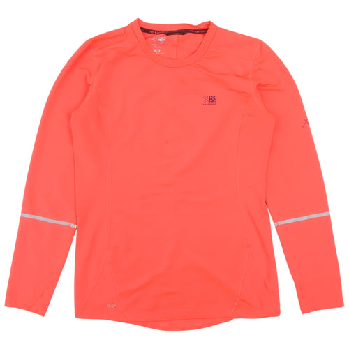 Karrimor Women's Orange Long Sleeve Running Shirt - Size 14