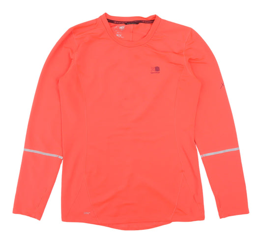 Karrimor Women's Orange Long Sleeve Running Shirt - Size 14