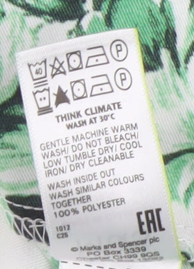 Marks and Spencer Petite Floral A-Line Dress, Size 24