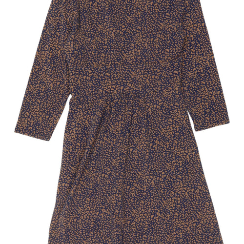 Lands' End Women's Multicoloured Wrap Dress Small