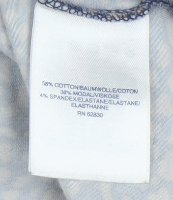 Lands' End Women's Multicoloured Wrap Dress Small