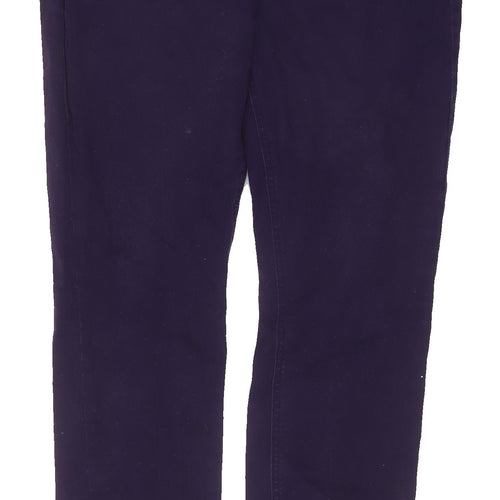 Wallis Women's Purple Straight Jeans Size 12