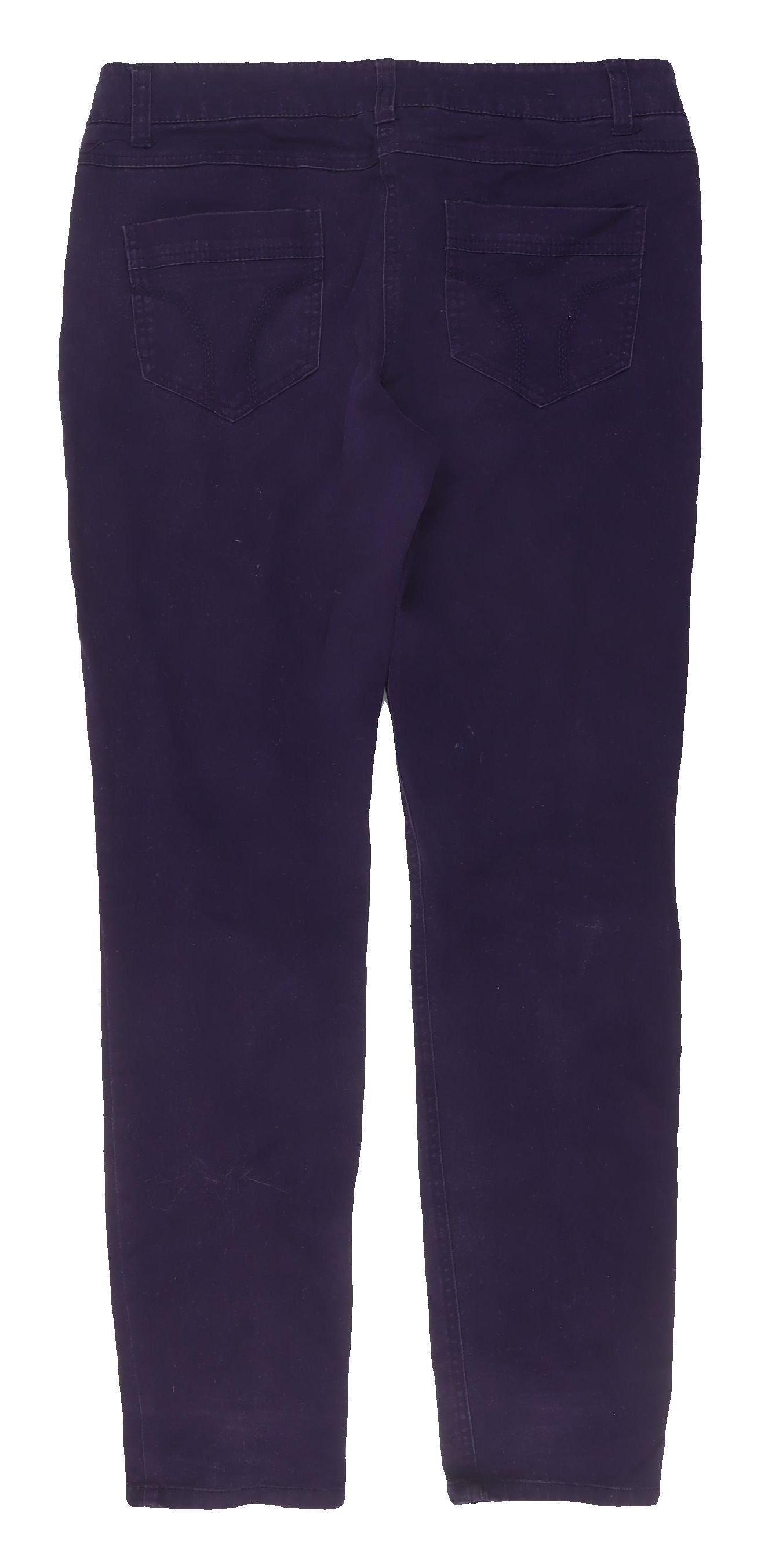 Wallis Women's Purple Straight Jeans Size 12