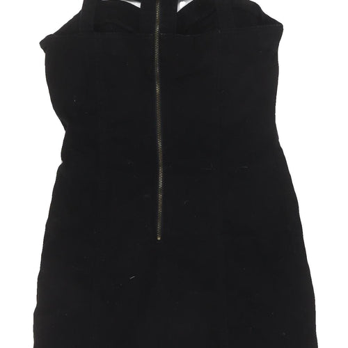 Miss Selfridge Women's Black Bodycon Dress Size 8