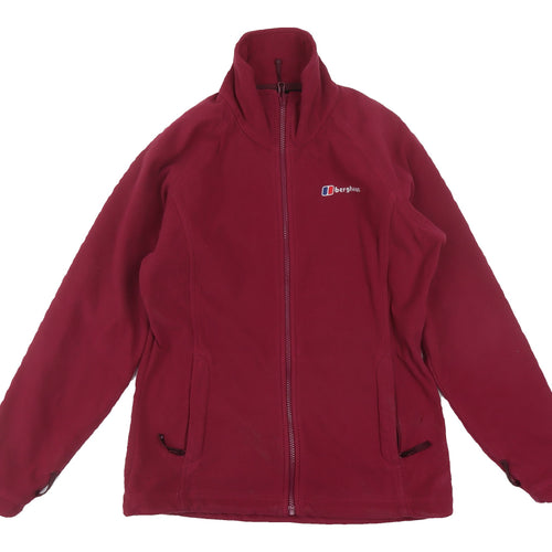 Berghaus Women's Red Fleece Jacket, Size 10 Regular