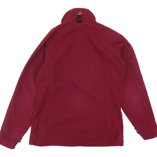 Berghaus Women's Red Fleece Jacket, Size 10 Regular