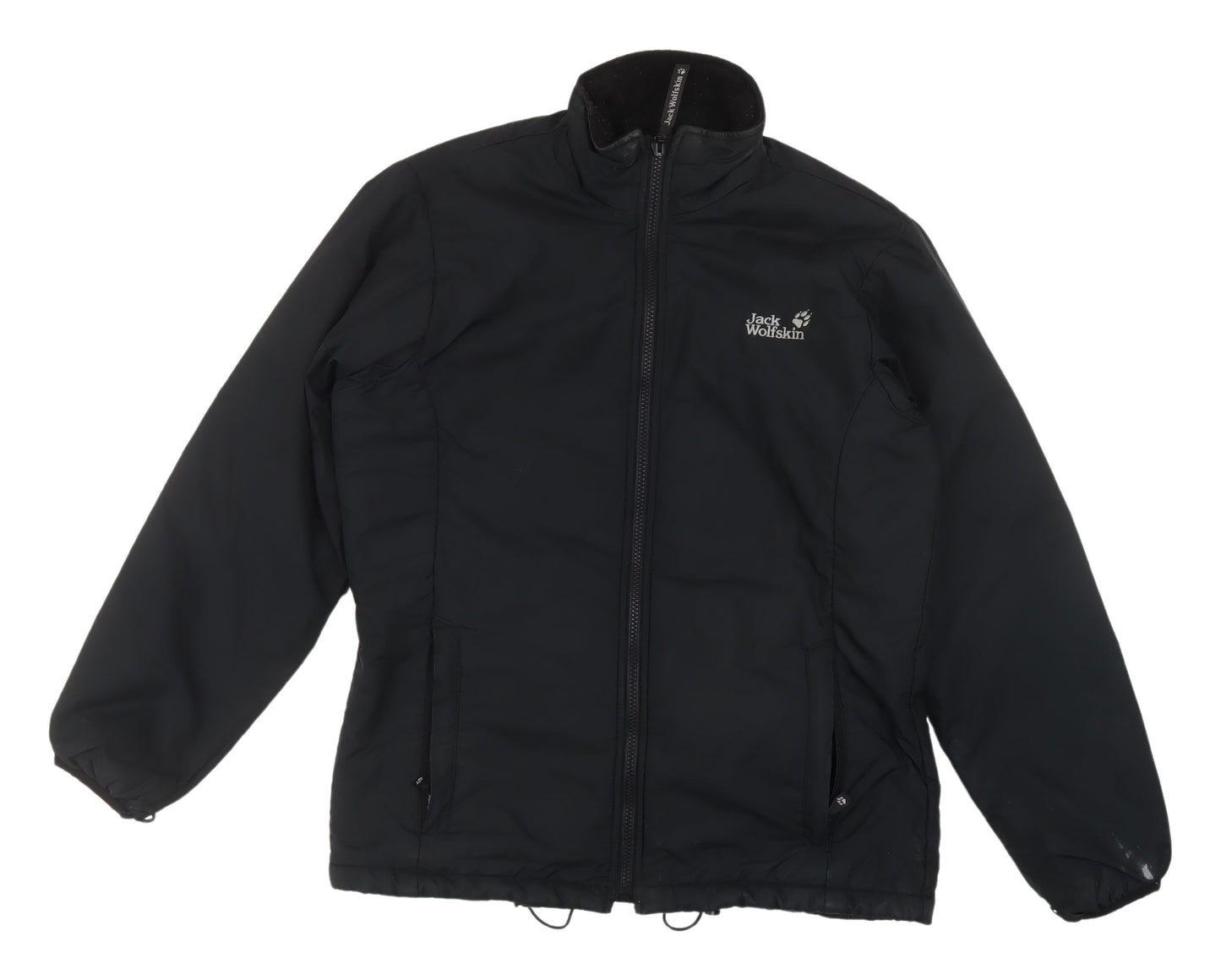 Jack Wolfskin Women's Black Jacket, Size S, Outdoor Casual Wear