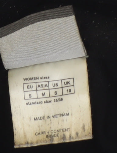 Jack Wolfskin Women's Black Jacket, Size S, Outdoor Casual Wear