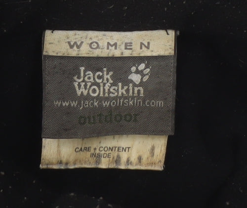 Jack Wolfskin Women's Black Jacket, Size S, Outdoor Casual Wear