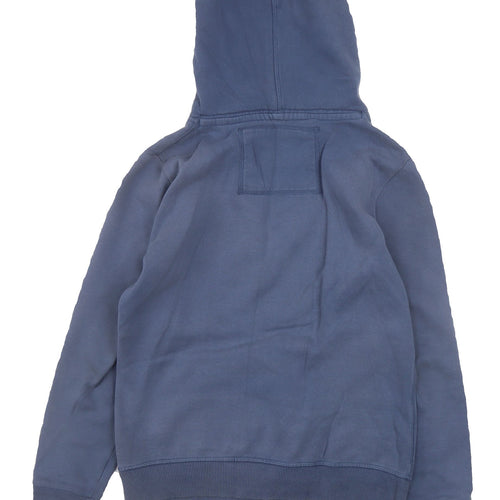 Superdry Women's Blue Medium Vintage Pullover Hoodie