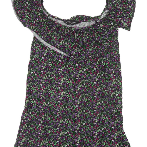 Dorothy Perkins Women's Floral Cropped Blouse Size 10