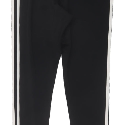 Adidas Women's Black Gym Leggings M Breathable Slim Fit