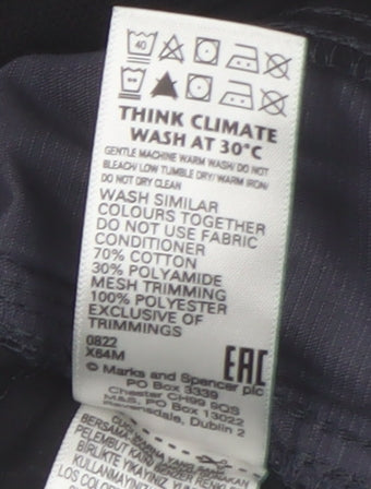 Marks and Spencer Men's Black Cargo Shorts 44