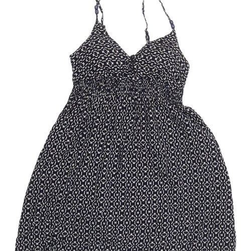 New Look Women's Multicoloured Slip Dress Size 10