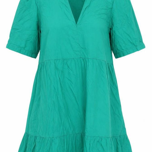 ASOS Women's Green Trapeze Swing Dress Size 10