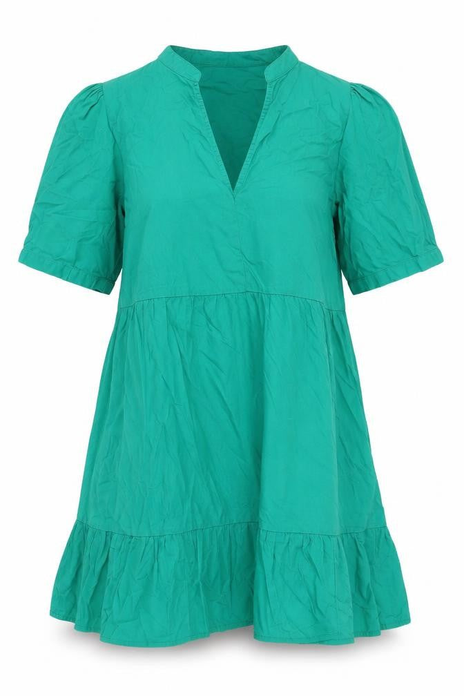 ASOS Women's Green Trapeze Swing Dress Size 10