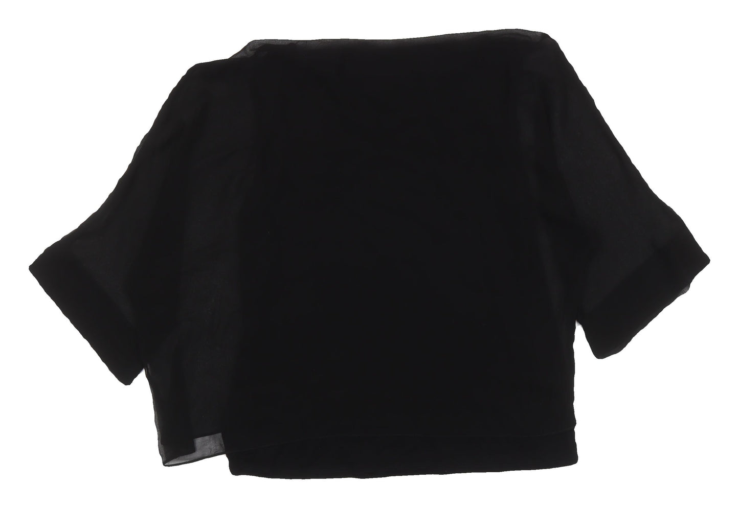 Wallis Women's Black Blouse M Polyester Stylish Casual