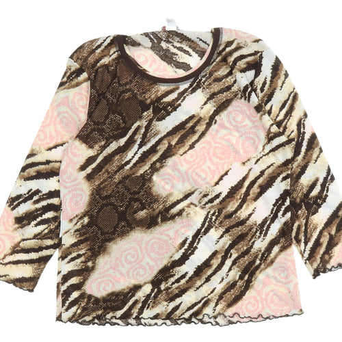 Gelco Women's Multicoloured Blouse Size 14