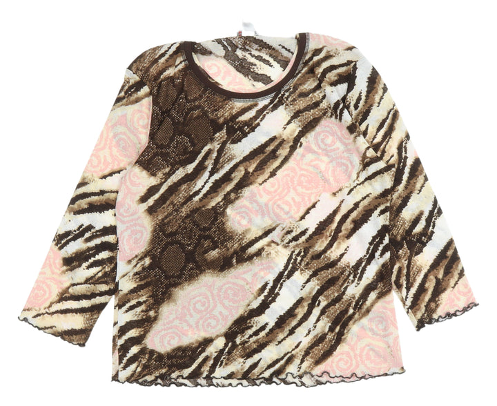 Gelco Women's Multicoloured Blouse Size 14