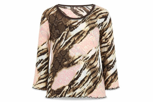 Front view of Gelco Women's Multicoloured Blouse, size 14