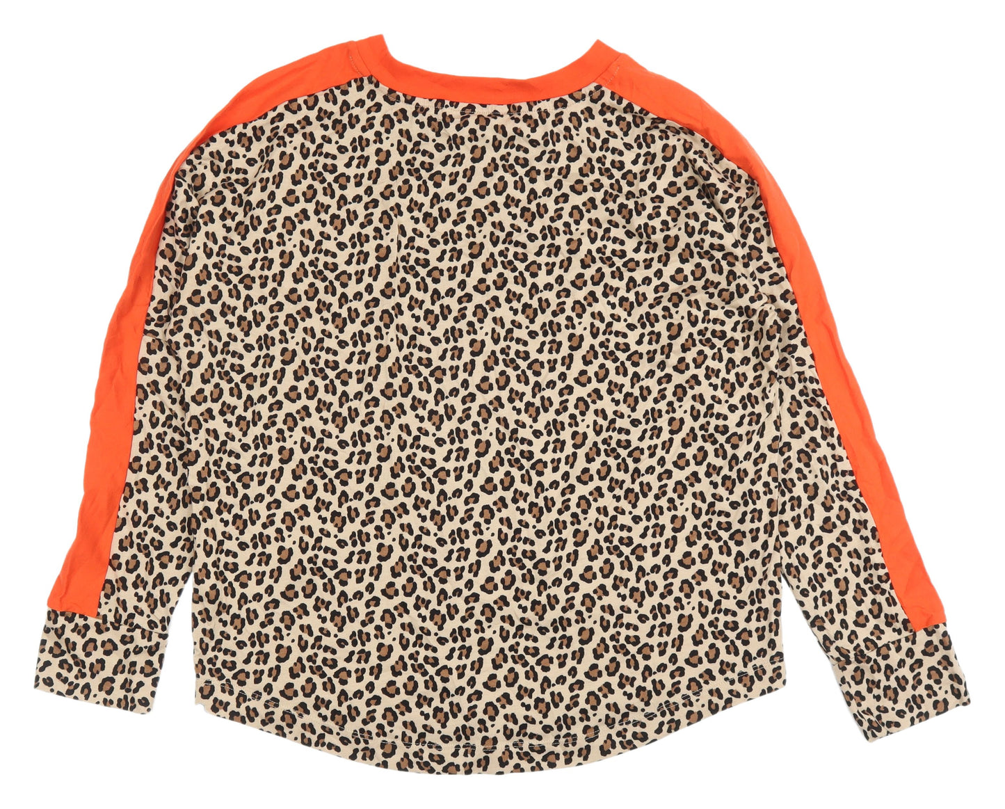 Next Beige Animal Print Women's T-Shirt Size S