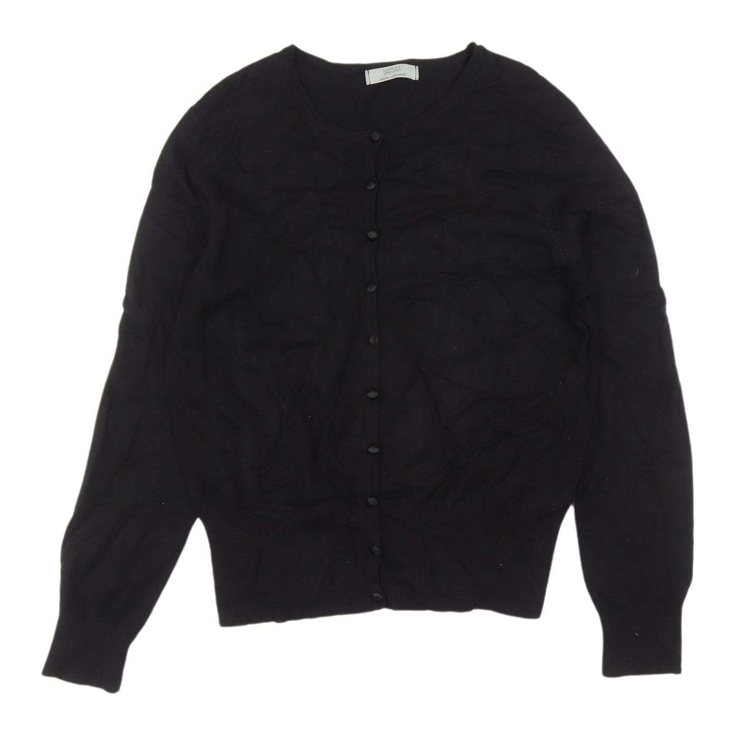 Marks and Spencer Women's Black Cardigan UK 14