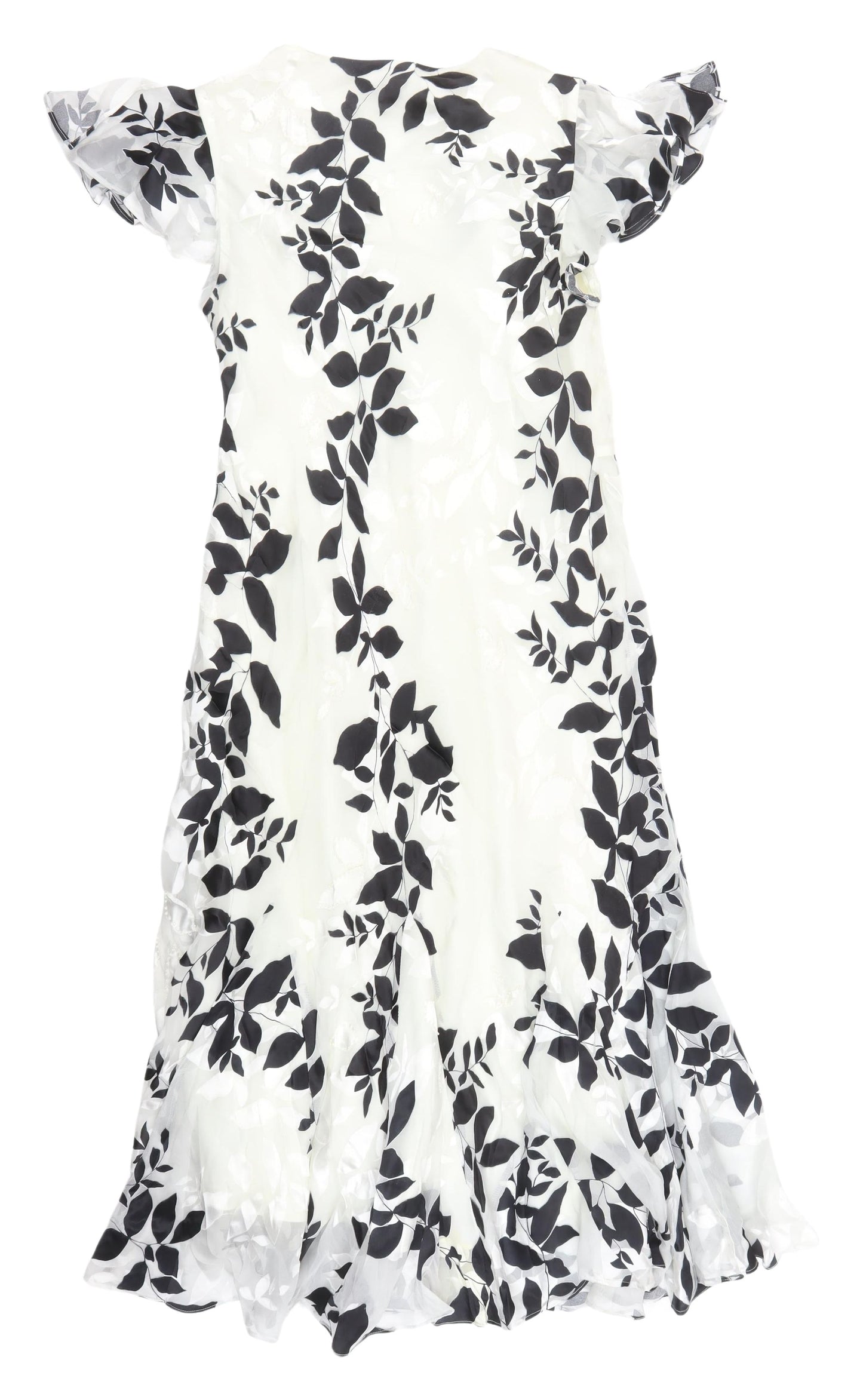 CC Women's Multicoloured Floral V-Neck Dress