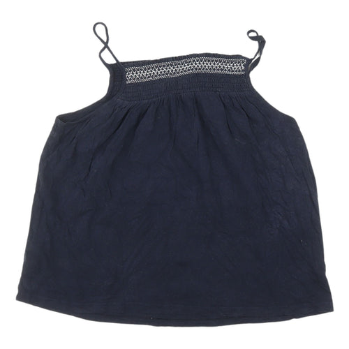 Marks and Spencer Women’s Blue Cotton Camisole Tank