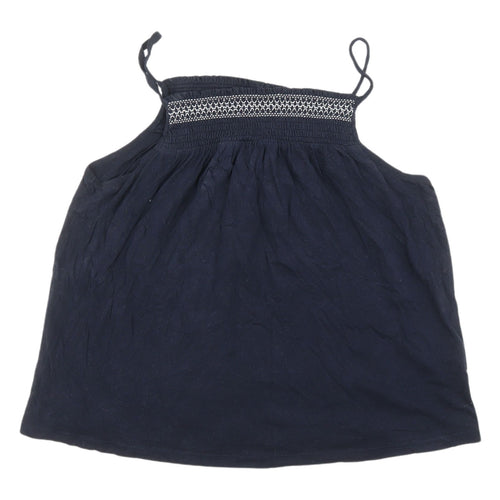 Marks and Spencer Women’s Blue Cotton Camisole Tank