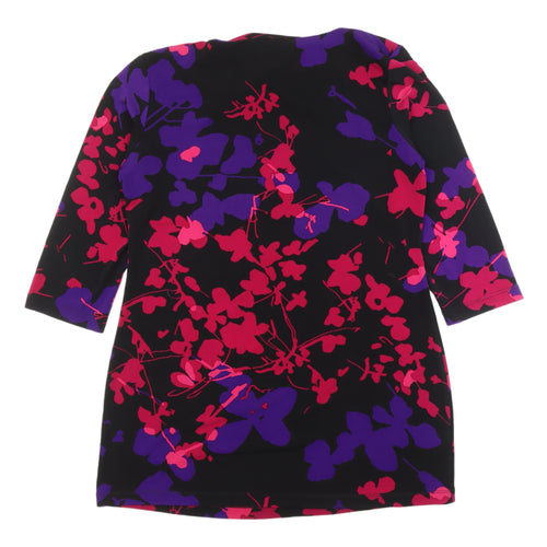 CC Women's Multicoloured Floral Petite Top M