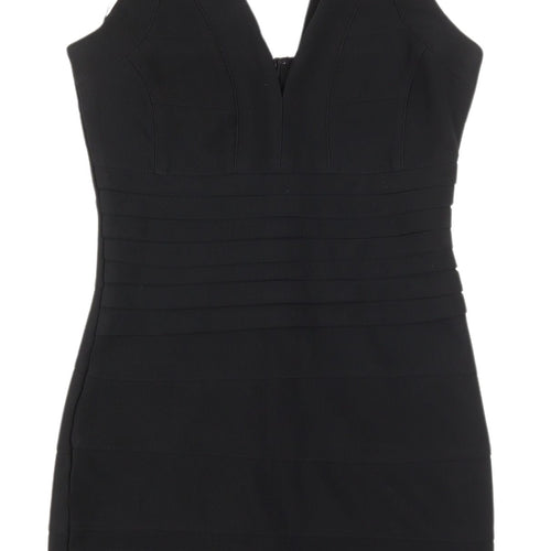 Hearts & Bows Women's Black Bodycon Dress Size 8