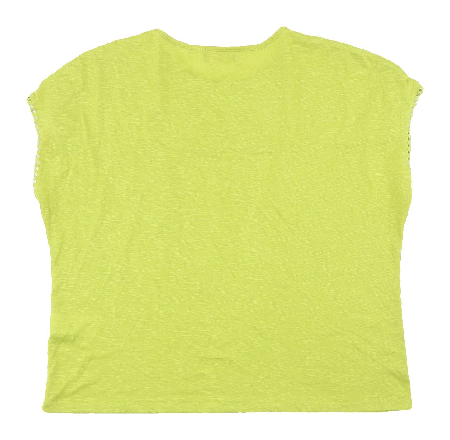 Anna Rose Green Sleeveless T-Shirt Women XL