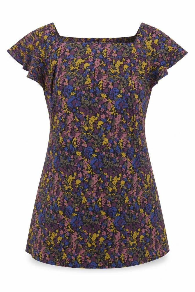 Front view of Marks & Spencer Women's Multicoloured Floral Blouse -, size 10