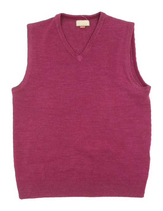 John Lewis MEN Red Acrylic Vest Medium for Men