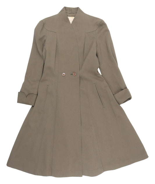 Wallis Women's Beige Long Sleeve Coat - Size 10