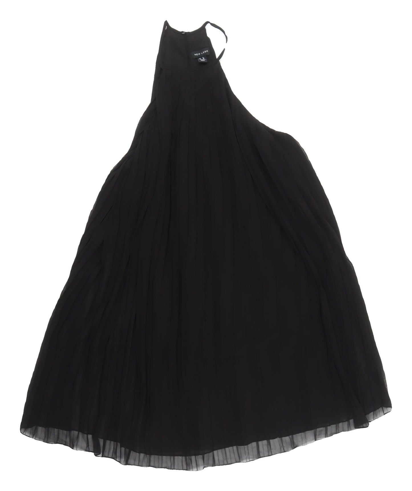 New Look Women's Black Trapeze Dress Size 8