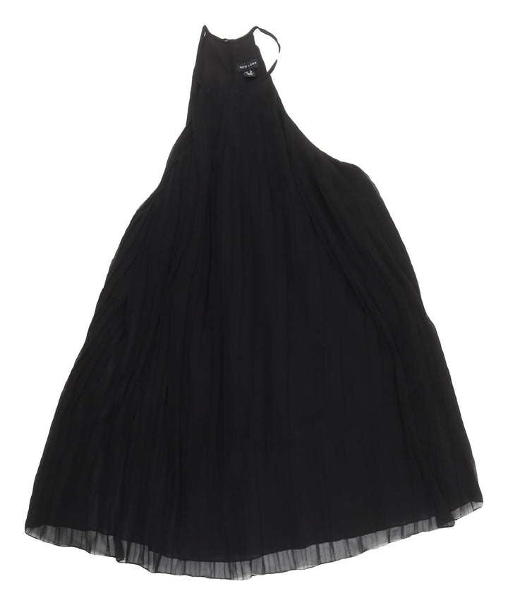 New Look Women's Black Trapeze Dress Size 8