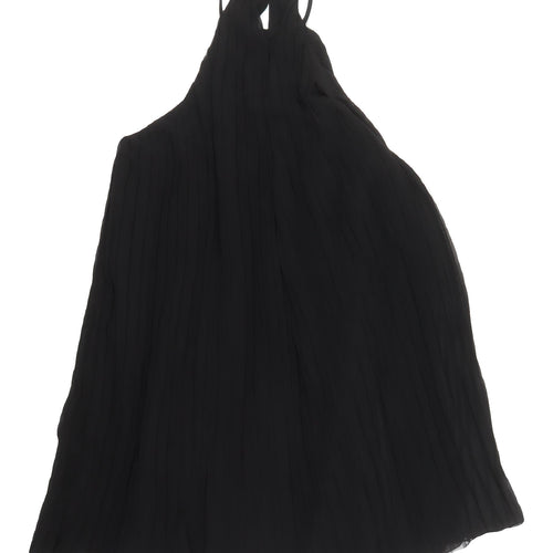 New Look Women's Black Trapeze Dress Size 8