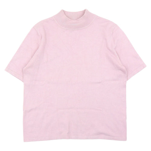 Signature Women's Pink High Neck Pullover M